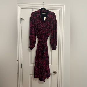 GESTUZ Lumi Dress. Size 40. Pink art